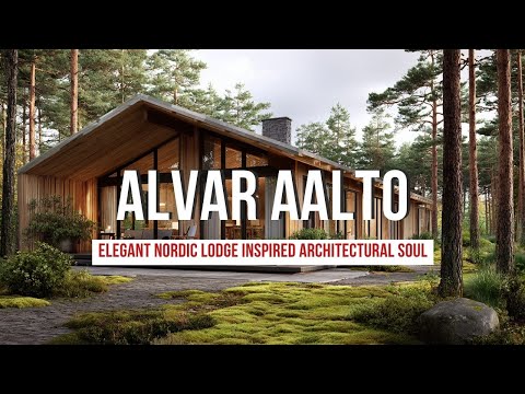 Видео: Элегантный скандинавский домик, вдохновленный Алваром Аалто и теплой финской архитектурной душой