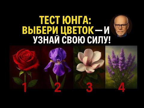 Видео: ВЫБЕРИ ЦВЕТОК — И УЗНАЙ СИЛУ, КОТОРАЯ ЖИВЁТ ВНУТРИ ТЕБЯ