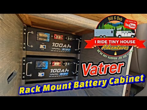 Видео: Наши аккумуляторы Vatrer 48 (51,2) Вольт 100 А·ч установлены в новом шкафу