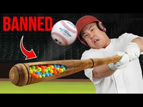 Видео: Я пронёс нелегальную биту в настоящее хоумран-дерби