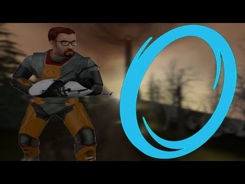 Видео: HALF-LIFE 2 Ep 1 С ПОРТАЛЬНОЙ ПУШКОЙ