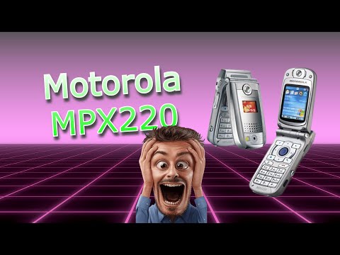 Видео: РАРИТЕТ РЕТРО Motorola MPX220 Windows