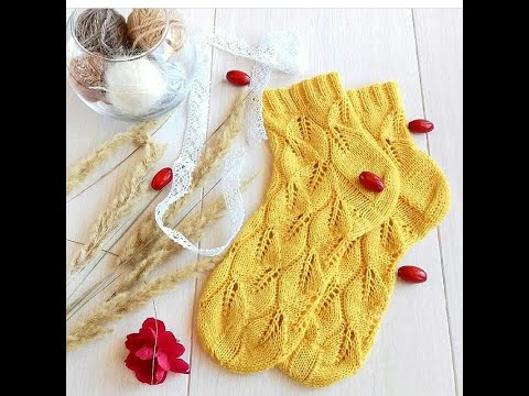 Видео: Сколько набрать петель на носки? Бабушкины подсказки.