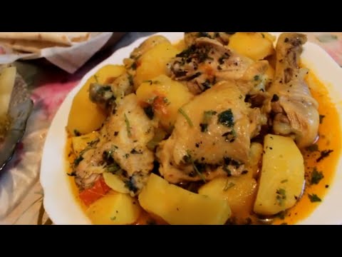 Видео: БОЗАРТМА из КУРИЦЫ! Вкусная Азербайджанская Кухня!👌CHICKEN Bozartma! Delicious Azerbaijani Cuisine!