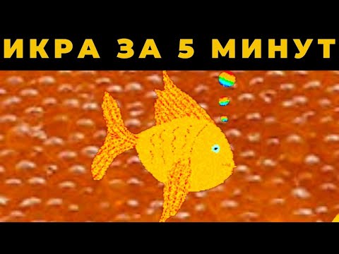 Видео: Лучший рецепт икры КАРПА  за пять миинут