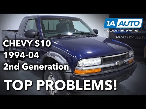 Видео: 5 основных проблем грузовика Chevy S-10 ZR2 2-го поколения 1994-04
