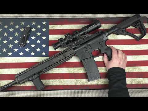 Видео: Карабин Даниел Дифенс M4A1, SOCOM Block II #Даниел Дифенс