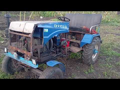 Видео: КАТАЮСЯ НА САМОРОБНОМУ ТРАКТОРІ. ВИОРЮЄМО КАРТОПЛЮ.