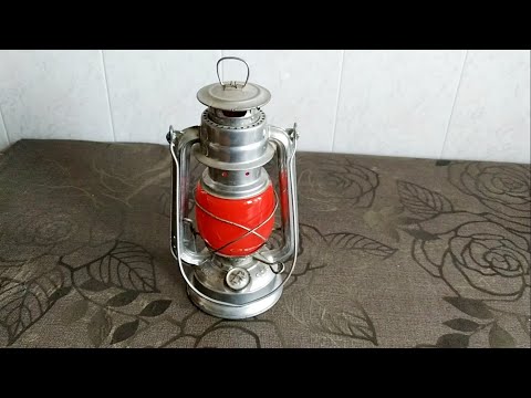 Видео: Сигнальная Керосиновая лампа BAT 158, производства ГДР
