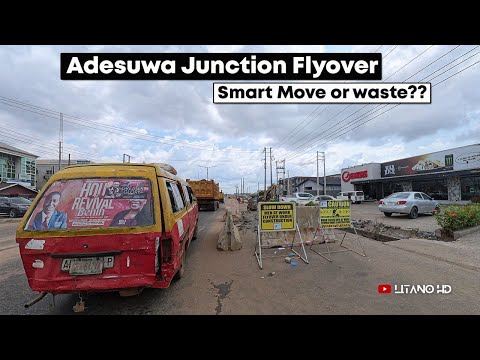 Видео: Эстакада над развязкой Адесува — прогресс или неверный приоритет? | Benin City Drive