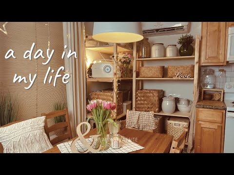 Видео: Неспешная сельская жизнь в США | Эстетичный завтрак 🍳 | Рисование 🎨 | Ужин от мужа