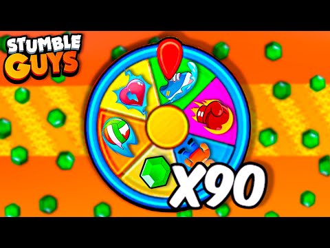 Видео: ОТКРЫЛ 90 КОЛЕС!!! ДРОП ПРОСТО.... СТАМБЛ ГАЙС!!!