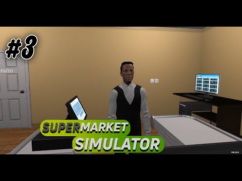 Видео: Грязно рабочий | Supermarket Simulator #3