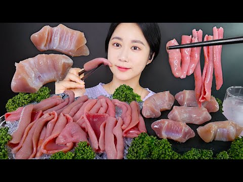 Видео: ASMR MUKBANG | Ложка Червь + Желудок Кефали💕 * Рыба-Пенис | eating