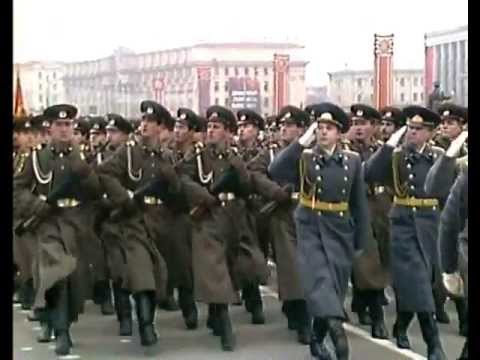 Видео: Минск, парад 1989