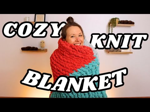 Видео: БЫСТРОЕ И ПРОСТОЕ вязание одеяла пальцами (для начинающих!)