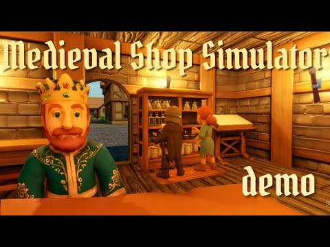 Видео: СРЕДНЕВЕКОВЫЙ МАГАЗИН С НОЧНЫМИ ПРИКОЛАМИ! - Medieval Shop Simulator DEMO