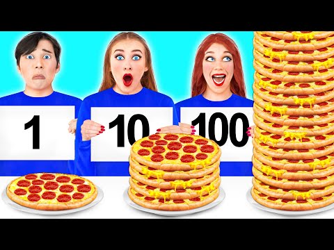 Видео: 100 Слоев Еды Челлендж c Multi DO Best