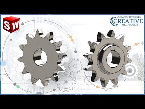 Видео: Уроки Solidworks. Звёздочка в Solidworks