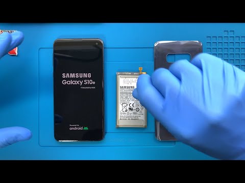 Видео: Замена аккумулятора Samsung Galaxy S10e