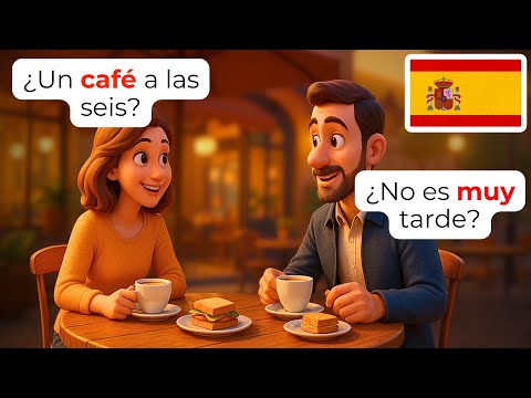 Видео: 🇪🇸 Разговоры в кафе, которые заставят вас звучать как носитель языка | A1-A2