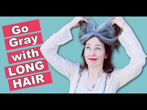 Видео: Холодная седина с длинными волосами: советы для успешного перехода