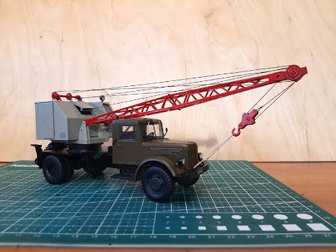 Видео: Сборка автокрана МАЗ 200 К 51 AVD models