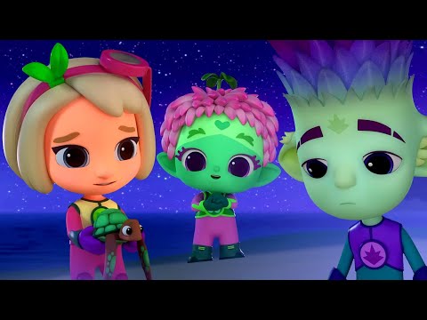 Видео: Черепашки -потеряшки 🐢💚 Спасаем черепашат! – Команда Флоры – Познавательный мультик о природе