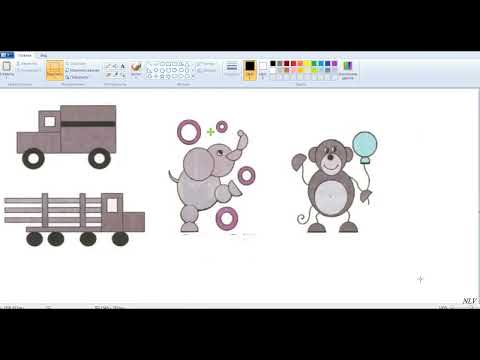 Видео: Графический редактор Paint, ч 2