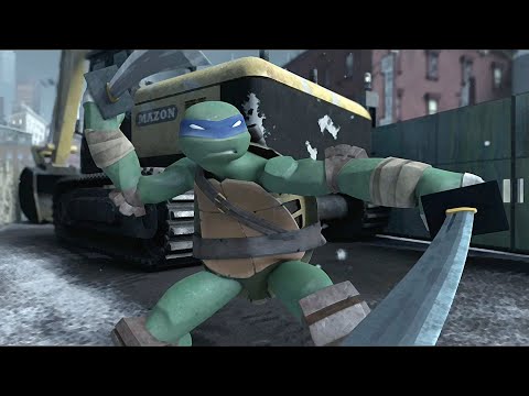 Видео: Лидер В Огне! - Черепашки-Ниндзя Легенды