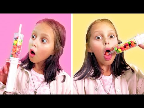 Видео: Как пронести ЕДУ в БОЛЬНИЦУ! Веселые трюки с едой! Часть 2