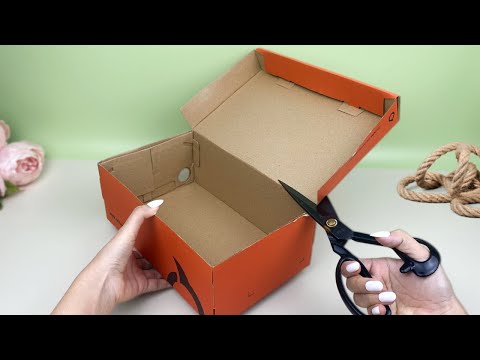 Видео: Не выбрасывайте коробки из-под обуви! ГЕНИАЛЬНЫЕ способы их повторного использования - Recycle
