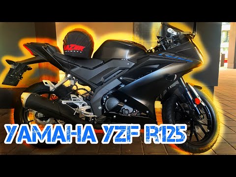 Видео: New Yamaha yzf R125 2022! New Model Yamaha YZF Покупка нового мотоцикла из салона, почти R1 R6