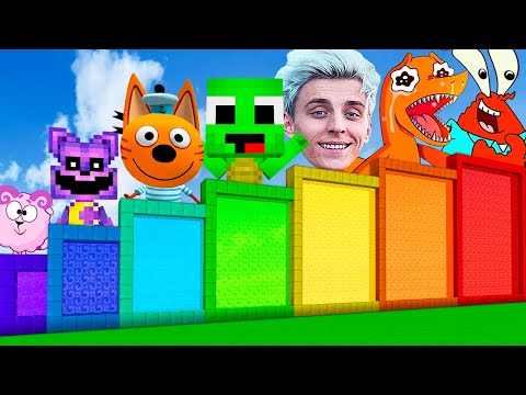 Видео: НАШЁЛ ВСЕ СТРАННЫЕ ПОРТАЛЫ В МАЙНКРАФТ ЗОМБАК