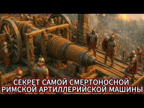 Видео: ЭТО ОРУЖИЕ СТЕРЛО ВРАГОВ РИМА. Мы проверили МОЩЬ баллисты!