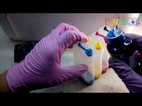 Видео: Установка СНПЧ на PG-440, CL-441, для принтеров Canon Pixma MG3500, MG3240, MG3540, MG4240, MX494