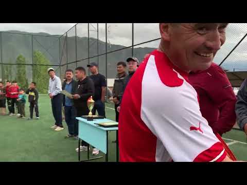 Видео: Кара-Жыгач айылында спорт Футбол оюну 68-78 жылкы 2022-5-май