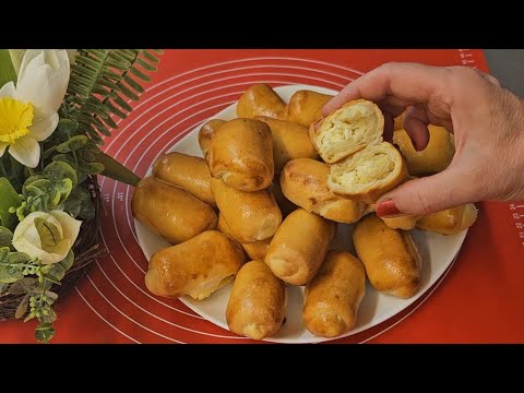 Видео: Бързи рогчета без мая, втасване,чакане. Идеални за училищна закуска и не само #food #recipe #baking 