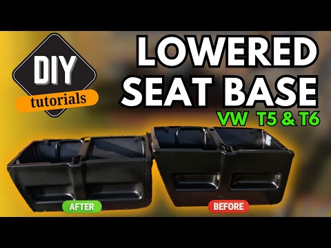 Видео: КАК УСТАНОВИТЬ ЗАНИЖЕННОЕ СИДЕНЬЕ VW TRANSPORTER