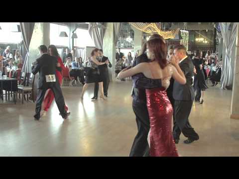 Видео: 001_Чемпионат - "Милонга Москвы".  Танго-Нуэво. Полуфинал. 1 заход