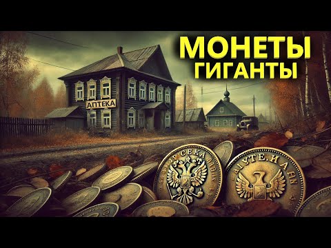 Видео: КРУПНЫЕ МОНЕТЫ ДОСТАЛ ИЗ РУЧЬЯ. НАШЕЛ АПТЕКУ 18 ВЕКА. Коп поиск монет 2025