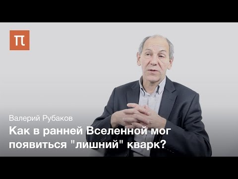 Видео: Рубаков Валерий - Материя и антиматерия во вселенной
