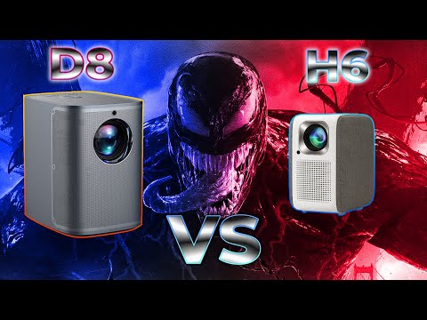 Видео: Больше не значит ярче! Touyinger H6 vs Touyinger D8!