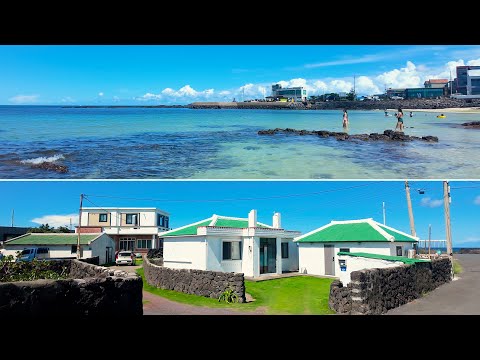 Видео: Медленная прибрежная жизнь в Корее – Исцеляющая прогулка по пляжу и деревне