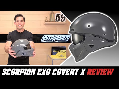 Видео: Обзор шлема Scorpion EXO Covert X на SpeedAddicts.com