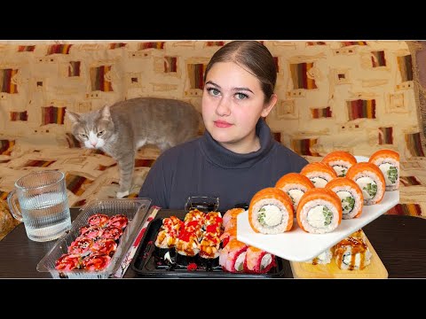 Видео: МУКБАНГ/РОЛЛЫ/О РАБОТЕ/ИСТОРИЯ С КЛИЕНТАМ