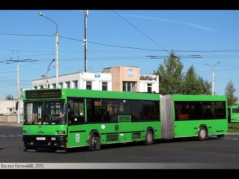Видео: Автобус Минска МАЗ-105,гос.№ АЕ 8327-7, марш.140 (13.10.2018)