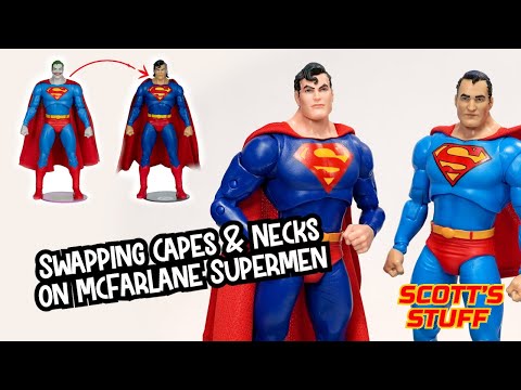 Видео: Как поменять шею и плащ у любого Супермена из Мультивселенной DC, чтобы создать лучшую версию!