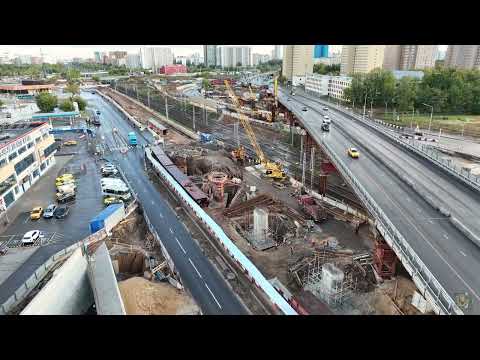 Видео: Дмитровский путепровод. Петровско-Разумовская и окрестности. ТПУ Окружная.