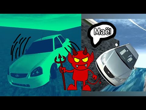 Видео: 🙃ОБЗОР МАШИН ДЕМОНА! ( Simple Car Crash Physics Sim )